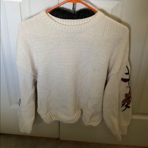 Crop sweater
